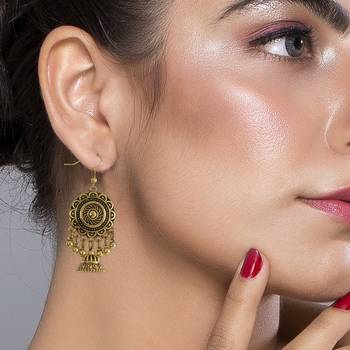 Gold Earrings 4