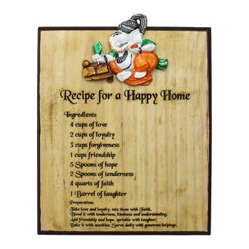 Lord Ganesh Wall Hanging Decorative Showpiece 1