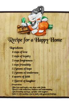 Lord Ganesh Wall Hanging Decorative Showpiece