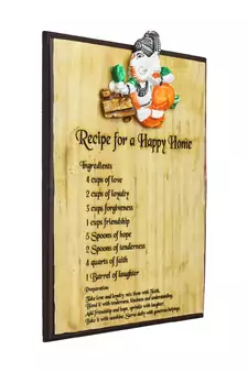 Lord Ganesh Wall Hanging Decorative Showpiece