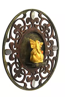 Lord Ganesha Wall Hanging Decorative Showpiece