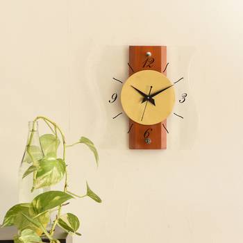 Premium Decorative Analog Wooden Wall Clock 2