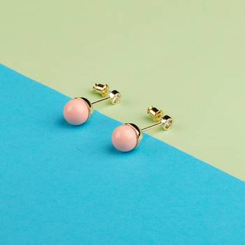 Pink Earrings 1