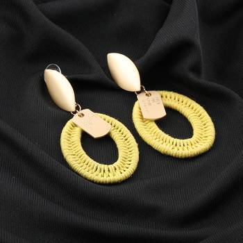 Yellow Earrings 1