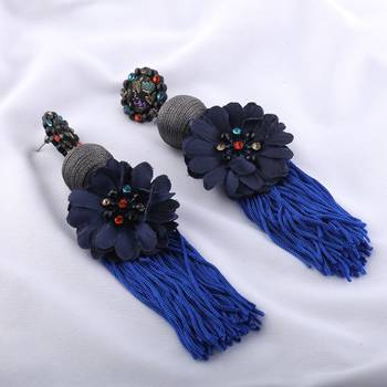 Blue earrings 1