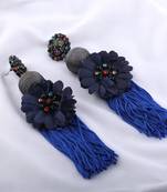 Blue earrings