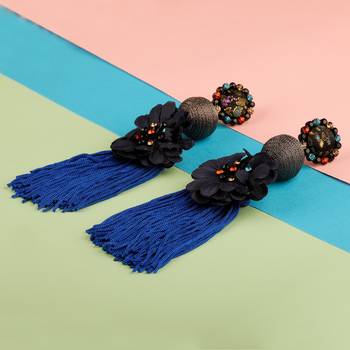 Blue earrings 2