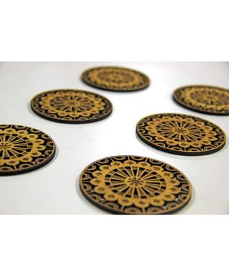 Mandala Coaster Set Of 6 2