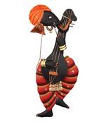 Lord Ganesha playing Sitar Wall Hanging