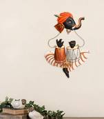 Musician Ganesha Playing Tabla Wall Hanging