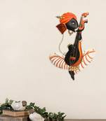 Musician Ganesha Playing Veena Wall Hanging