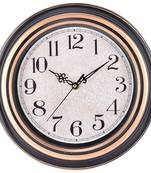 Decorative Analog Brown Wall Clock