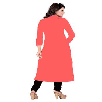 Pink embroidered cotton salwar 2