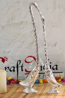 Cute Love Birds with 13 Inch Height Decorative Figurine Showpiece