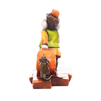 e craft india marble look shri ganesh statue multicolor 4