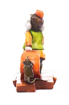 e craft india marble look shri ganesh statue multicolor