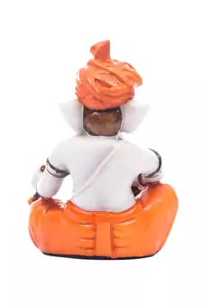 e craft india lord ganesha shiv pooja decorative multicolor showpiece 6 inch
