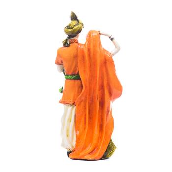 Handicraft Showpiece Home Decor Rajasthani Man and Women Statue Decorative Gift 4