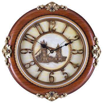 Brown Premium Designer Wall Clock( 47 cm X 47 cm) 1