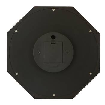 Rosewood Octangle wooden analog wall clock(33.5 cm x 33.5 cm) 5