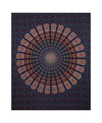 multicolor cotton floral print bed sheets 2