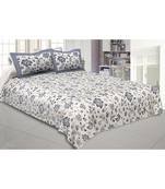 multicolor cotton floral print bed sheets