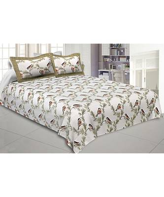 multicolor cotton floral print bed sheets 1