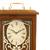 Brown Wooden Roman Numeral Premium Table Clock (14*9.5 Inches)