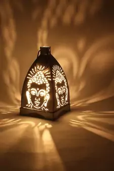 Buddha Hanging Tea light Holder(small)
