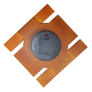 Brown kite wooden analog wall clock(40.5 cm x 40.5 cm) 5