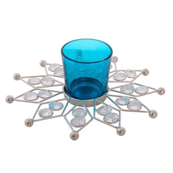 Elegant Star Shape Crystal Tea Light Holder 1