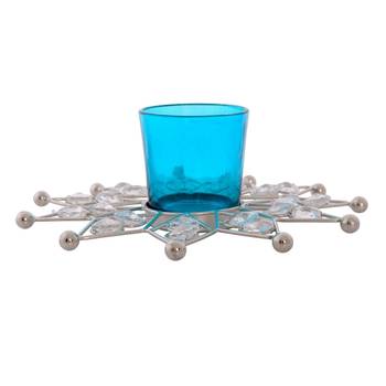 Elegant Star Shape Crystal Tea Light Holder 2