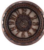 Decorative Analog Brown Wall Clock