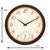 Rosewood round wooden analog wall clock(40.5 cm x 40.5 cm)