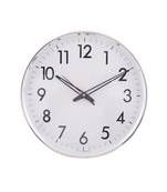 Decorative Retro Round Silver Wall Clock