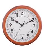 Decorative Retro Round Orange Wall Clock