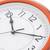 Decorative Retro Round Orange Wall Clock