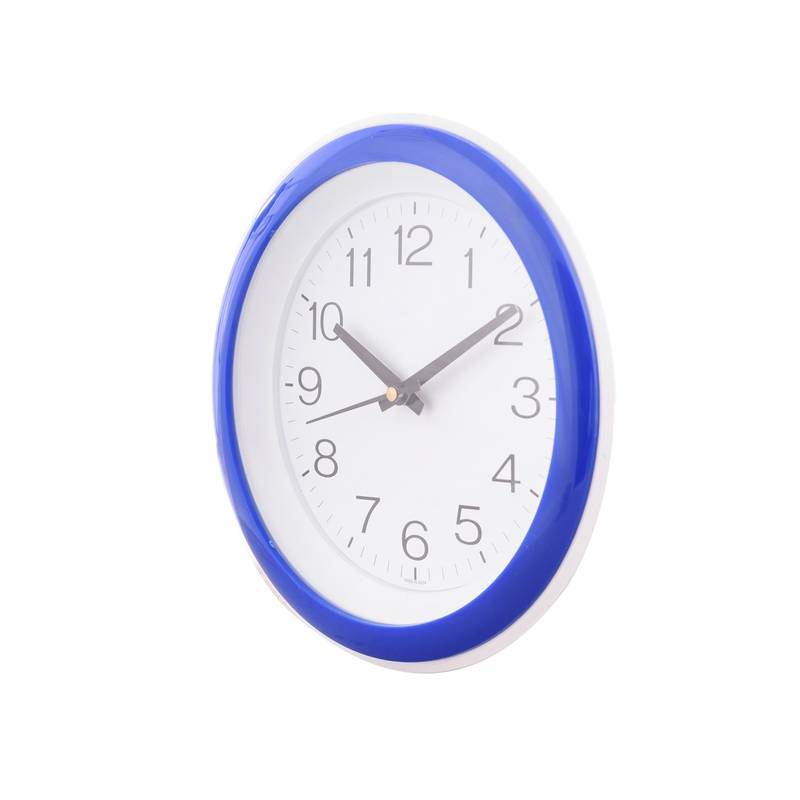 Decorative Retro Round Blue Wall Clock eCraftIndia 3081642