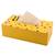 Wooden Yellow Tissue Paper Holder