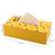 Wooden Yellow Tissue Paper Holder