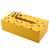 Wooden Yellow Tissue Paper Holder