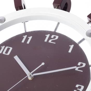 Decorative Analog Black Round Wall Clock 4