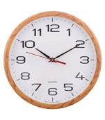 Decorative Retro Round Brown Wall Clock