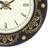 Analog Wooden Wall Clock with Metal Cutting Work(Golden,Black|18*18inch)