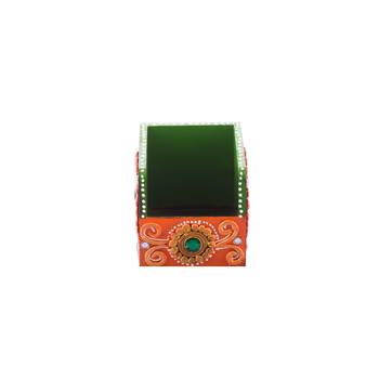 Papier-Mache Wooden Decorative Premium Pen Stand Utility Box 4