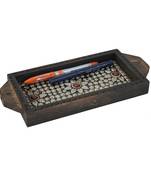 Ornate Wooden Utility Tray
