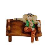 Polyresin Lord Ganesha in McDonald Style Visiting Card Holder