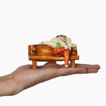 Polyresin Lord Ganesha in McDonald Style Visiting Card Holder 5