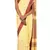 Yellow Woven Pure Bhagalpuri Linen Saree With Blouse