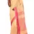Light Orange Woven Pure Bhagalpuri Linen Saree With Blouse